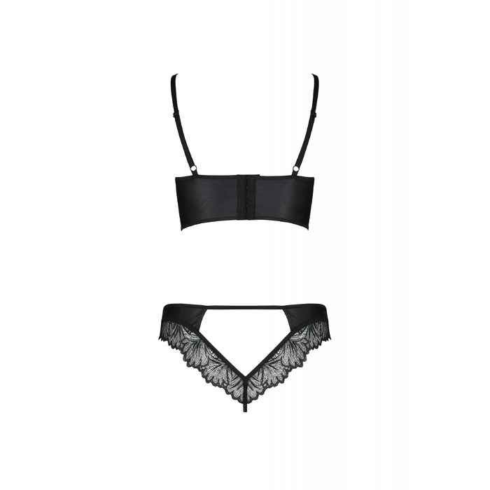 Комплект белья бикини, кружевной black S/M ASTRIDA BIKINI - Passion