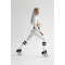 ЛЕГИНСЫ WHITE EYELET LACE UP LEGGINGS
