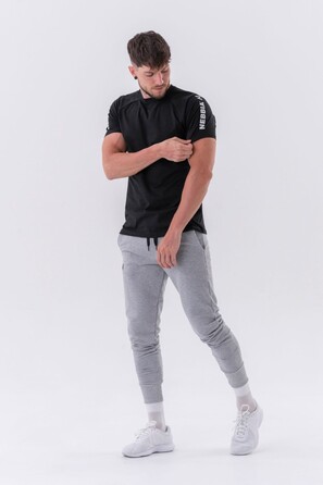 Штани Slim sweatpants with side pockets 'Reset” 321 Light Grey