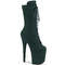 Ботинки Pleaser Flamingo-1050FS *Каблук 8 дюймов, 4-дюймовые PF-сапоги до середины голени со шнуровкой спереди, молния сбоку, зелёные
