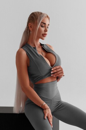 Топ Blouse Sky Fitzona Grafit 14834