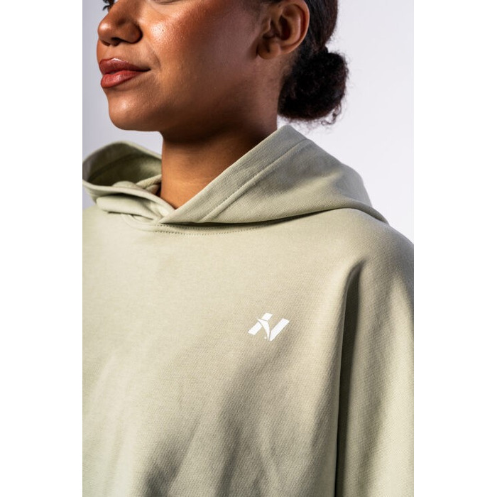 Худі Nebbia Oversized Hoodie OWN YOUR POWER Light Green 433