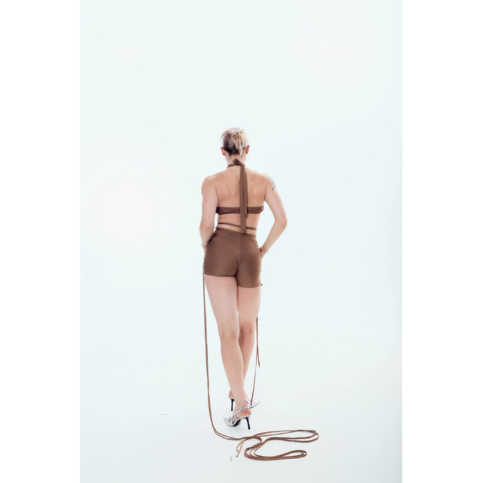TRUE shorts Mocha nude biflex_ мокко бежевий
