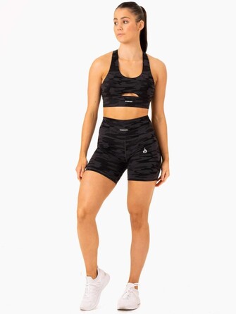 Шорты Base Mid Length Short - Black Camo