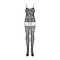 Комбінезон Obsessive Bodystocking F235 S/M/L