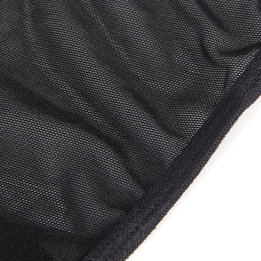 Стрінги Star Night з камінчиками ззаду, чорні, M/L