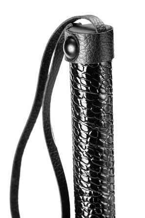 Флогер BLAZE LUXURY WHIP CROCO BLACK
