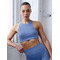 Топ NKD Frame Long Line Sports Bra - Stonewash Blue