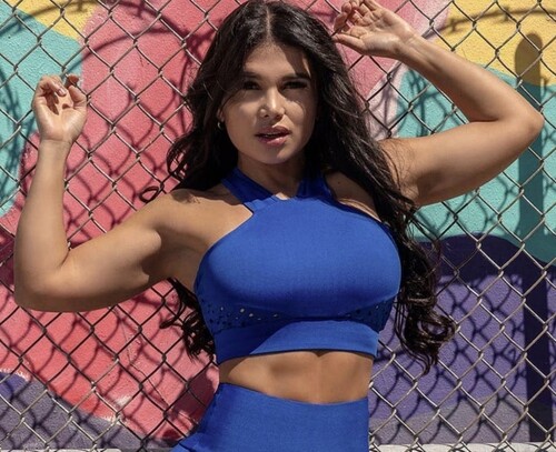 Топ Hipkini TOP MF FITNESS BLUE UNDERBOOB TRIM 3337228