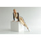 ЛЕГІНСИ BEIGE LEGGINGS WITH CUSTOM ELASTIC