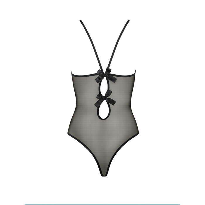 Боди сетка с вставками кружева MELANIA BODY black S/M - Passion