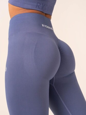 Легінси Ryderwear Lift BBL Scrunch Seamless Leggings - Denim Blue