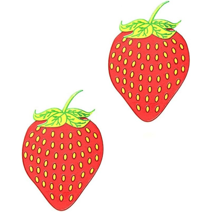 Пестисы Клубничка съедобные Kheper Games Edible Body Pasties