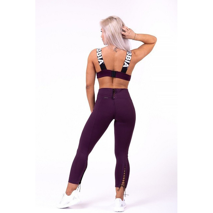 Топ NEBBIA LACE-UP SPORT BRA 694 Bordo
