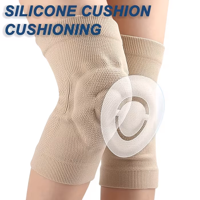 Наколінники класичні з гелевою вставкою Беж