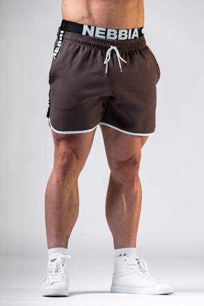 Шорти чоловічі Nebbia Training Shorts HERO Brown 295