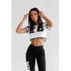 Топ Nebbia Oversized crop top GAME ON White 610