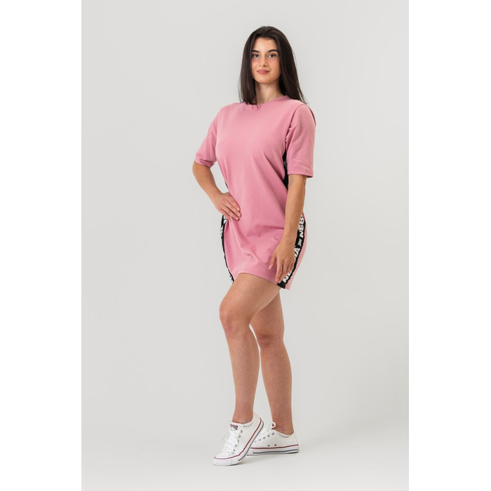 Плаття Oversized T-Shirt Dress NEBBIA CLUB Old Rose 594 Roze