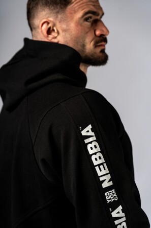Худі чоловіча Nebbia Training Hoodie HERO Black 300