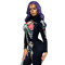 Комбінезон скелет із квітковим принтом Leg Avenue Floral skeleton catsuit S