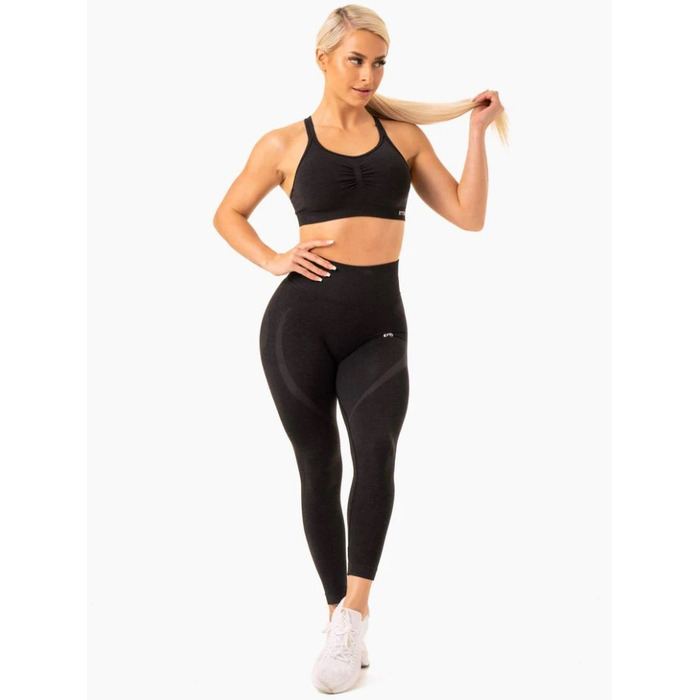 Леггинсы Sculpt Seamless Leggings - Black Marl