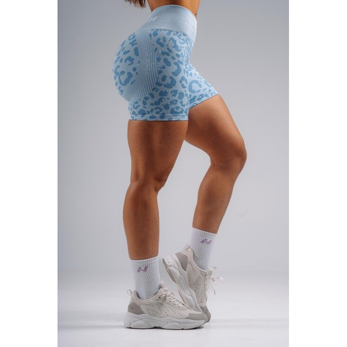 Шорти Nebbia Push-Up Compression Leopard Shorts PRIMAL Blue Leopard 856