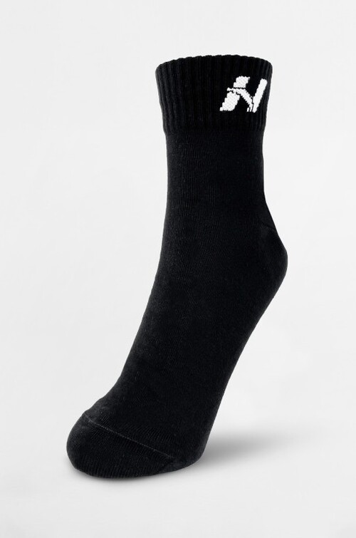 Шкарпетки NEBBIA Crew Socks Black 166