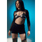 DOUBLE MESH shorts Black mesh_ чорна сітка
