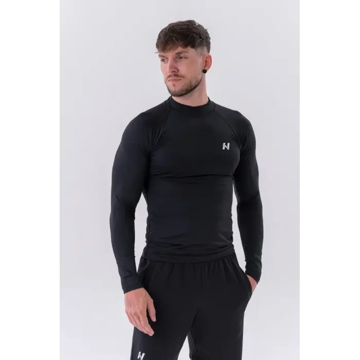 Лонгслів Functional T-shirt with long sleeves 'Active' Black 328
