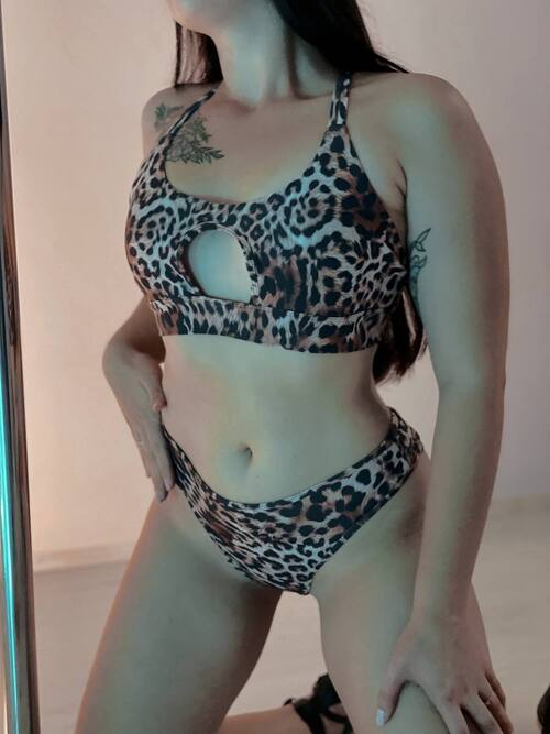 Леопардовый набор для pole dance