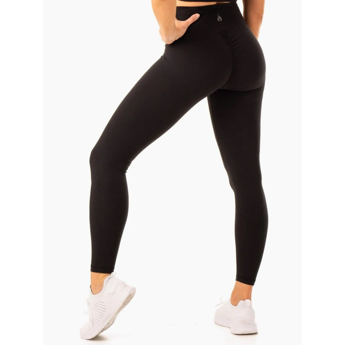 Леггинсы Serene Cross Over Scrunch Leggings - Black