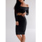 Топ Fitzona BLACK TOP OFF THE SHOULDER