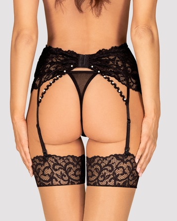 Пояс для чулок Obsessive Joylace garter belt S/M