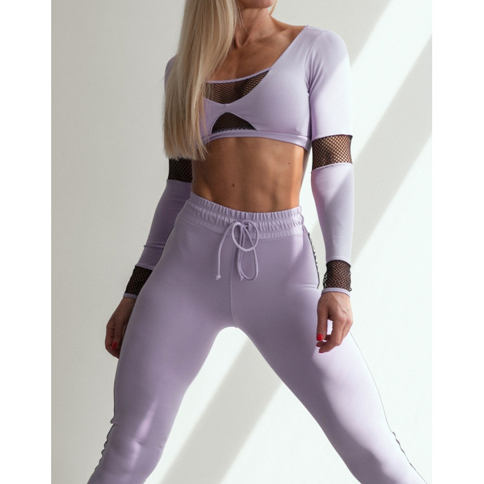 ЛЕГИНСЫ LILAC LEGGINGS WITH CUSTOM ELASTIC