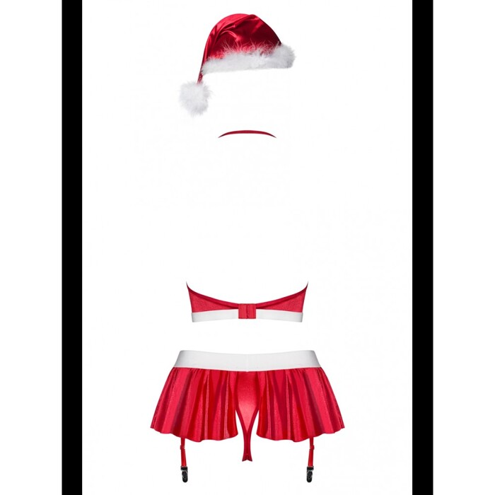 Костюм Миссис Клаус Obsessive Ms Claus Red/White L\XL