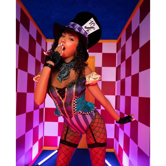 Рукавички без пальців чорні Leg Avenue Fingerless Motercycle Gloves O/S