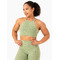 Топ Transform Reversible Sports Crop - Jade Green Zebra