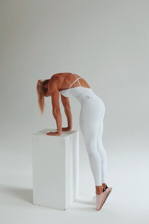 Комбінезон Fitzona WHITE ROMPER WITH CROSSED ON BACK