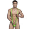 Бікіні чоловічі на підтяжках Star Night Hot Green Underwear зелені