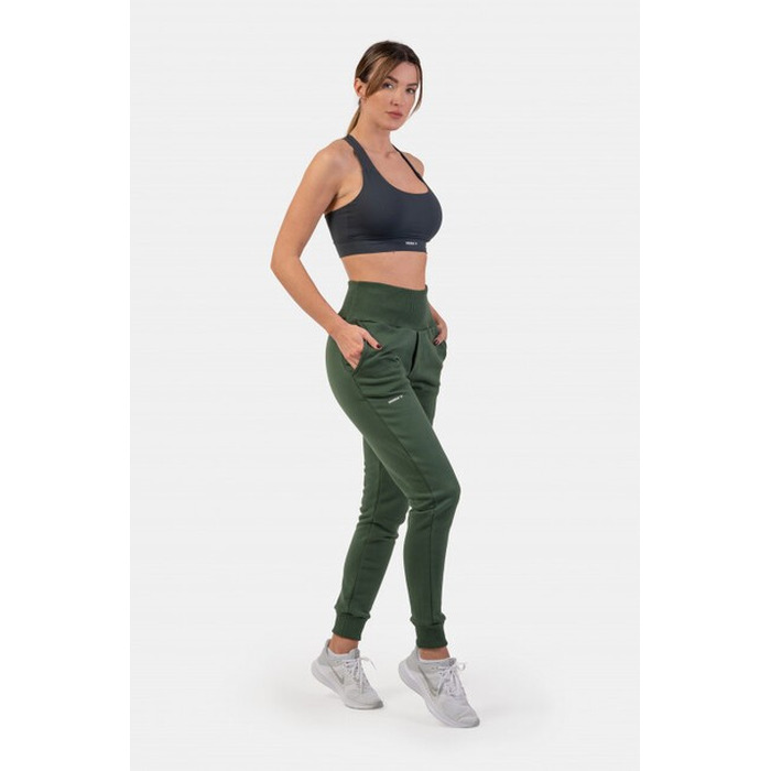 Штани High-Waist Loose Fit Sweatpants 'Feeling Good' 409 Dark Green