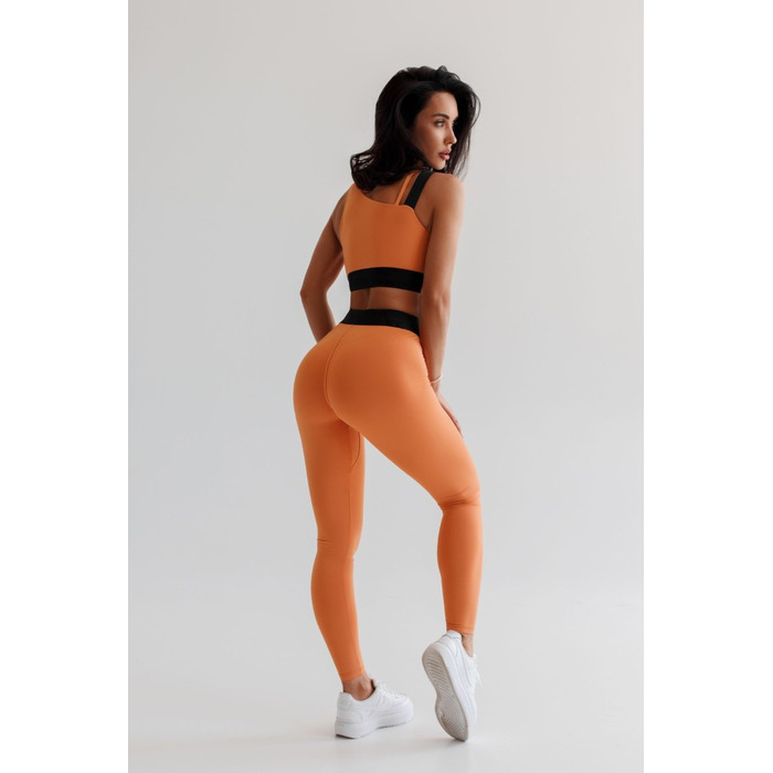 Легінси High Waisted Scrunch Butt Leggings ELITE Orange 465