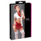 Костюм школярки в клітинку Cottelli Collection Schoolgirl Set з глибоким декольте, S