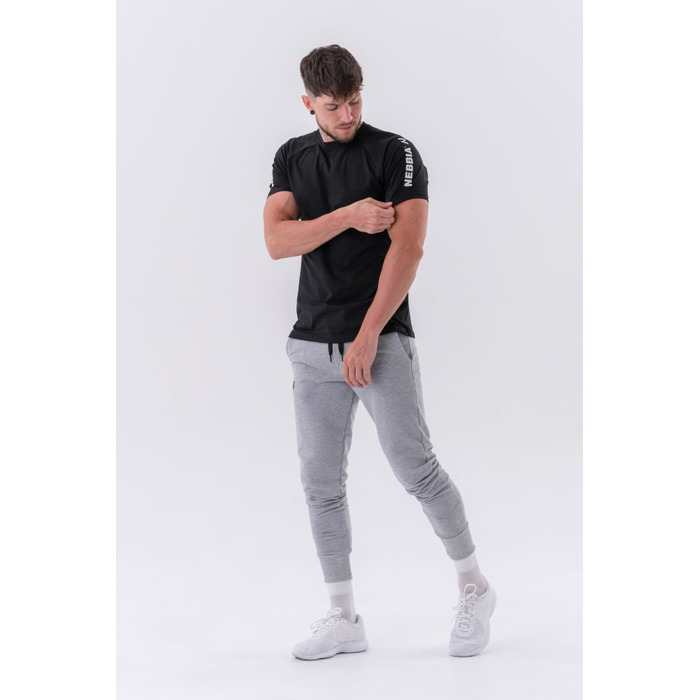 Штани Slim sweatpants with side pockets 'Reset” 321 Light Grey