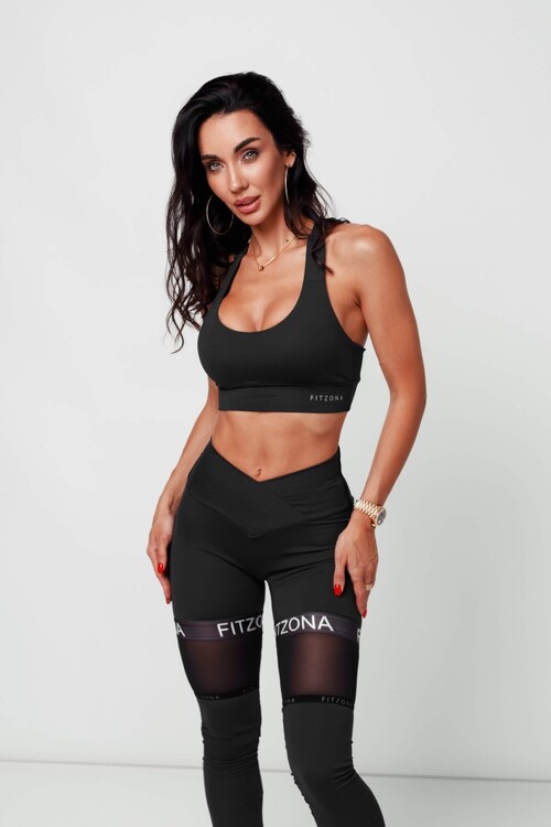 Топ Fitzona Top Fitness Black TOPFTZ0010B