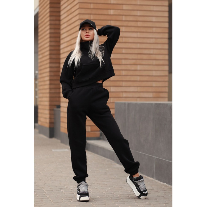Кофта на флісі Victory Winter Style On Fleece Black/One Size