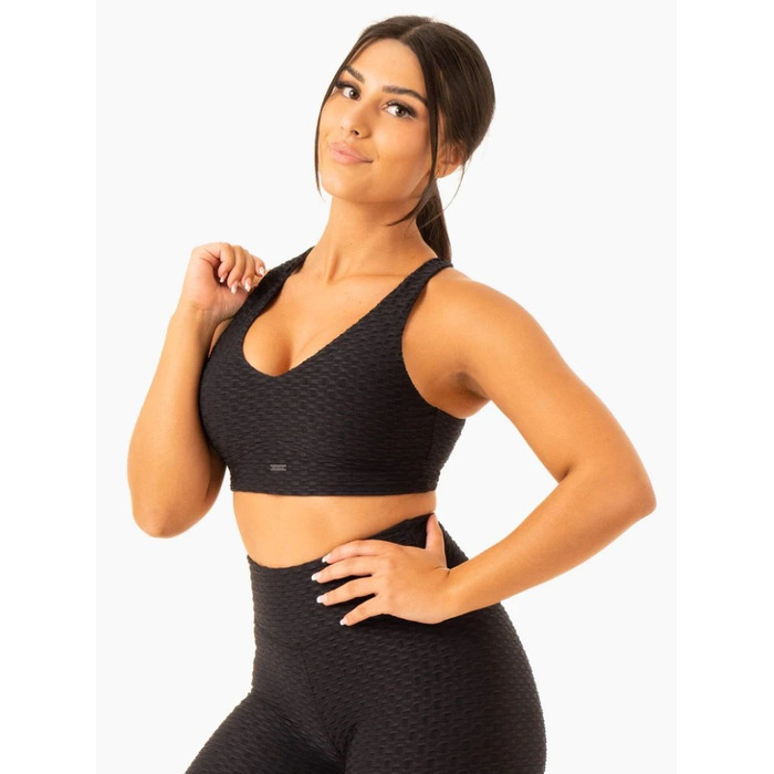 Топ Optic V-Neck Sports Bra - Black