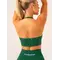 Топ Ryderwear Lift Rib Seamless Halter Sports Bra - Emerald