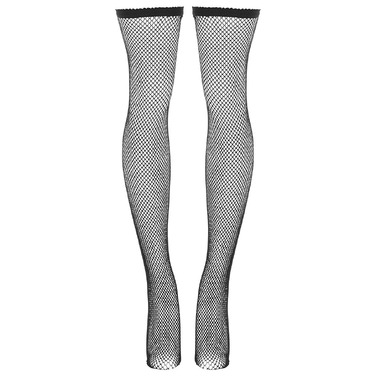 Чулки в сеточку Rene Rofe Lingerie, черные