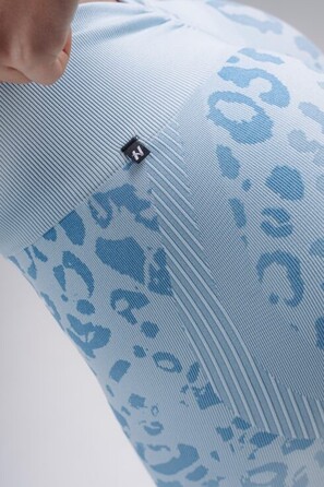 Шорти Nebbia Push-Up Compression Leopard Shorts PRIMAL Blue Leopard 856