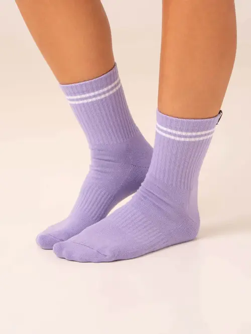 Носки Ryderwear Stripe Crew Socks - Lavender